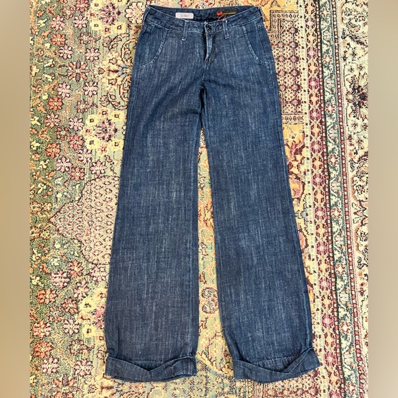 NWOT AG the Deco Ladies Dark Denim Jeans - Picture 6 of 10